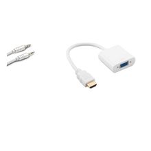 Hytech HY-HV30 Hdmi Erkek => Vga Dişi Çevirici