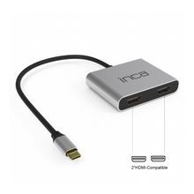 INCA ITPC-4T Type-C => 2xHDMI + USB2.0+PD HUB