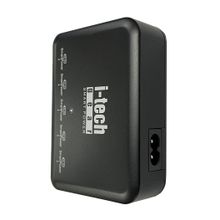 i-tech ITG-USC02 1,2m 5USB AKILLI ŞARJ,8A 40W,SİYA