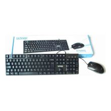 Technopc Kablolu Klavye+Mouse Set Siyah Q Usb