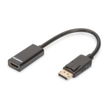 DIGITUS AK-340400-001-S DISPLAYPORT=>HDMI ÇEVİRİCİ