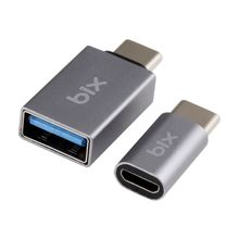 BIX ADP-04 TYPE-C=>USB-A+MICRO USB CEVİRİÇİ