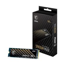 MSI 500GB SSD SPATIUM M450 3000-2000Mb/s GEN4 NVME