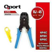 QPORT Q-PEN5  RJ11/12/45 SIKMA PENSESİ+SIYIRMA AP.