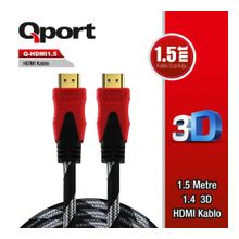 QPORT Q-HDMI1.5 1,5m HDMI KABLO,V1.4 4K,30Hz