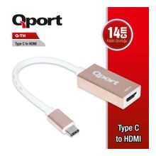 QPORT Q-TH TYPE-C(M)=>HDMI(F)DÖNÜŞTÜRÜCÜ,4K*2K,30H