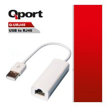 QPORT Q-URJ45  USB2.0 => RJ45 10/100Mbps Çevirici