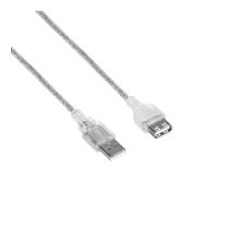 S-link SL-AF2015 1,5m USB şeffaf uzatma kablosu