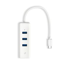 Tp-link UE330C USB3.0 TYPE-C=>Gigabit adaptör+3USB