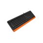 A4 Tech FK10 USB Q siyah-turuncu klavye