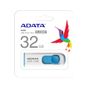 ADATA C008/32GB 32GB USB2.0 BEYAZ MAVİ