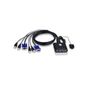 Aten-CS22U 2'li Otomatik USB KVM Switch kablolarıy