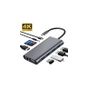 Daytona FC-31G Tip-C=>11'li gigabit hub,füme