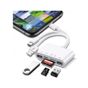 NK1032 NK1032 Pro USB+Tip-C+ligtning=>USB+SD/TF ad