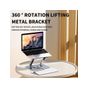 Daytona ZR-104 Aliminyum 360° Notebook stand,füme