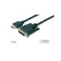 DIGITUS AK-330300-030-S 3.0m HDMI=>DVID18+1 KABLO