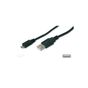 Digitus  AK-300110-030-S 3m USB A(E)=>Micro USB B(
