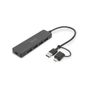 Digitus DA-70235 20cm USB3.0 4'lü ince tip adapt