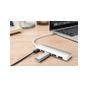 DIGITUS DA-70242-1 USB3.0  4'lü HUB,MAC+WIN,ALİMİN