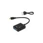 Frisby FA-6672C  Mini HDMI-=>VGA+Ses Aktif-analog
