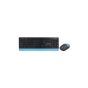 Frisby FK-4885QU Kablosuz siyah-mavi Q klavye&mous
