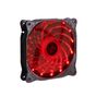 GAMEPOWER GF-12R 12CM LED'Lİ KASA FANI (KIRMIZI)