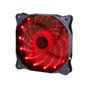 GAMEPOWER GF-12R 12CM LED'Lİ KASA FANI (KIRMIZI)