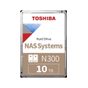 Toshiba N300 Serisi NAS Diski 10TB HDWG11AUZSVA