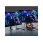 Inca ITPC-06T  15cm Tip-C=>HDMI+VGA+USB hub