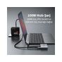 Inca ITPC-06T  15cm Tip-C=>HDMI+VGA+USB hub