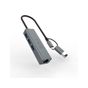 Inca IUTP-03T USB3.0+Tip-C=>Gigabit RJ45+3*USB3.0