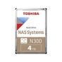 Toshiba N300 Serisi NAS Diski 4TB (MN10ADA400ES)