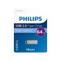 Philips 64Gb USB2.0 Metal Bellek