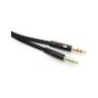 QPORT Q-A12 3,5mm RCA DİŞİ => MİKROFON+KULAKLIK