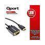 QPORT Q-HVG18 HDMI=>VGA 1,8m ÇEVİRİCİ KABLO