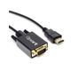 QPORT Q-HVG18 HDMI=>VGA 1,8m ÇEVİRİCİ KABLO