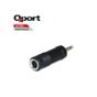 QPORT Q-STR6 6,3mm RCA DİŞİ => 3,5mm RCA ERKEK