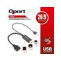 QPORT Q-DPX HDMI(M) =>DISPLAY PORT(F)  ÇEVİRİCİ