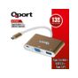 QPORT Q-TV03 USB3.1 TYPE-C => VGA+USB3.0