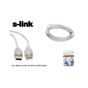 S-LINK SL-165M 3m USB2.O ŞEFFAF  KABLO.A/B ERKEK