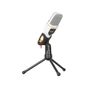 Snopy SN-340M Masa üstü beyaz led mikrofon