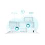 Tp-link Deco X55(1-pack)AX3000 ev wi-fi 6 sistemi