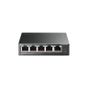 Tp FestaTL-SF1005LP 4 1W 5FE PoE Switch,4'ü PoE,25