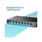 Tp Festa TL-SG108E 8'li Gigabit Easy Smart Switch