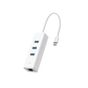 Tp-link UE330C USB3.0 TYPE-C=>Gigabit adaptör+3USB